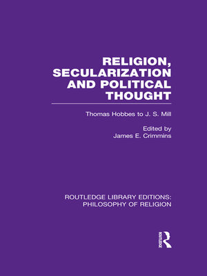 cover image of Religion, Secularization and Political Thought